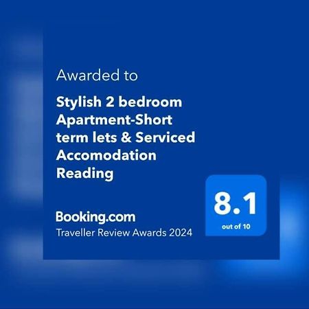 Stylish 2 Bedroom Apartment-Short Term Lets & Serviced Accomodation Reading Exterior photo